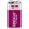 Tecxus Rechargeable battery 9V Ni-MH 280mAH blister 046-0100
